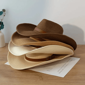 Elegant bredbrättad Cowboyhatt dam