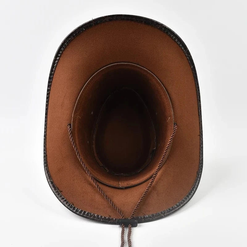 Elegant Cowboyhatt i Konstläder