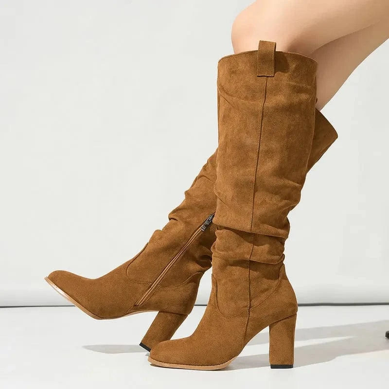 Slouch cowboy boots