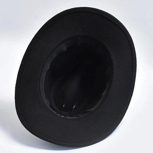 Filt cowboyhatt med oxhuvud