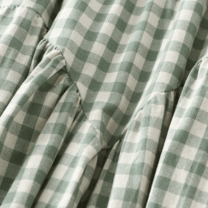 Gingham kjol