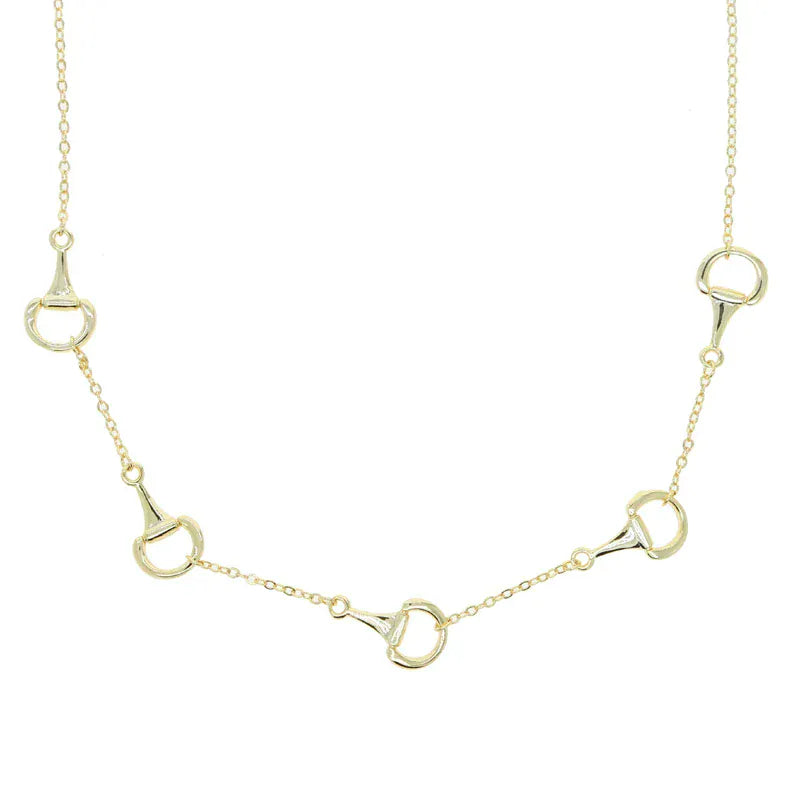 Halsband med Hästbett