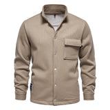 Jacka skjorta herr Khaki / S