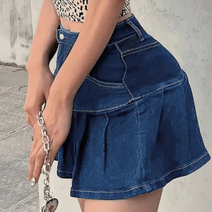 Jeans kjol dam