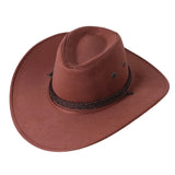 Klassisk cowboyhatt Brun / 56-58cm
