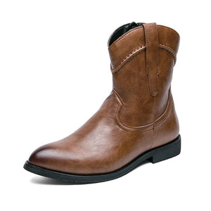 Låga cowboy boots herr Brun / 39.5