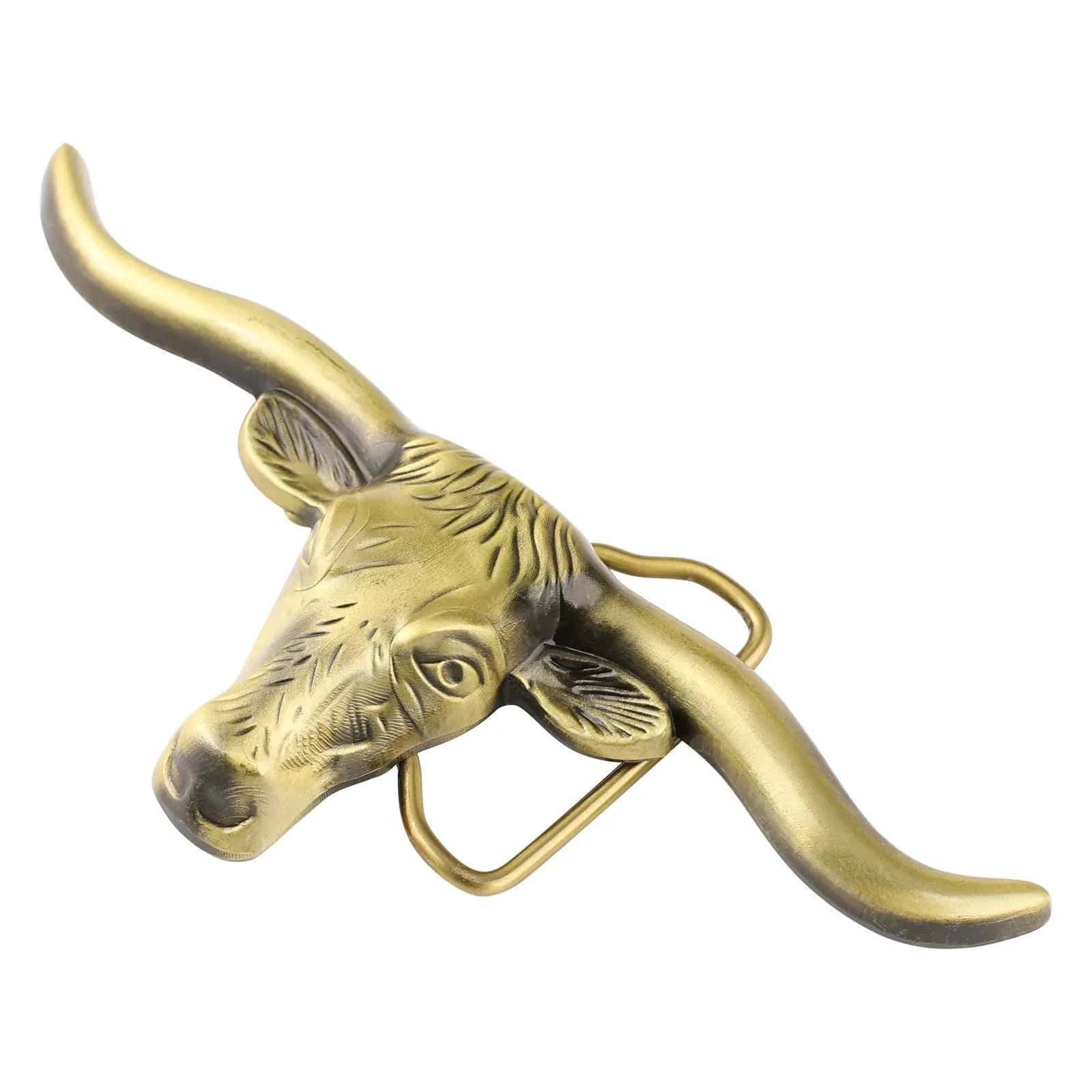 Longhorn Tjurskalle Bältesspänne