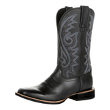 Män cowboy boots Svart / 39.5