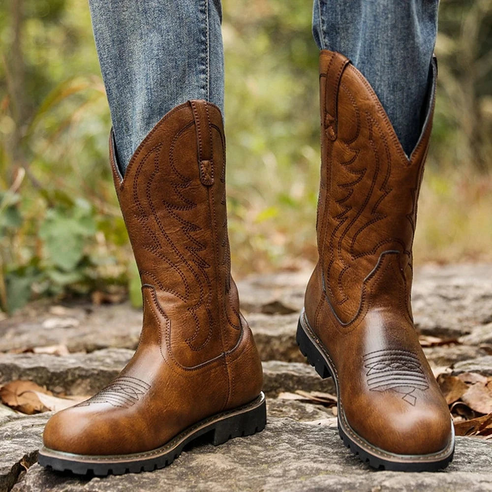 Camo cowboy boots