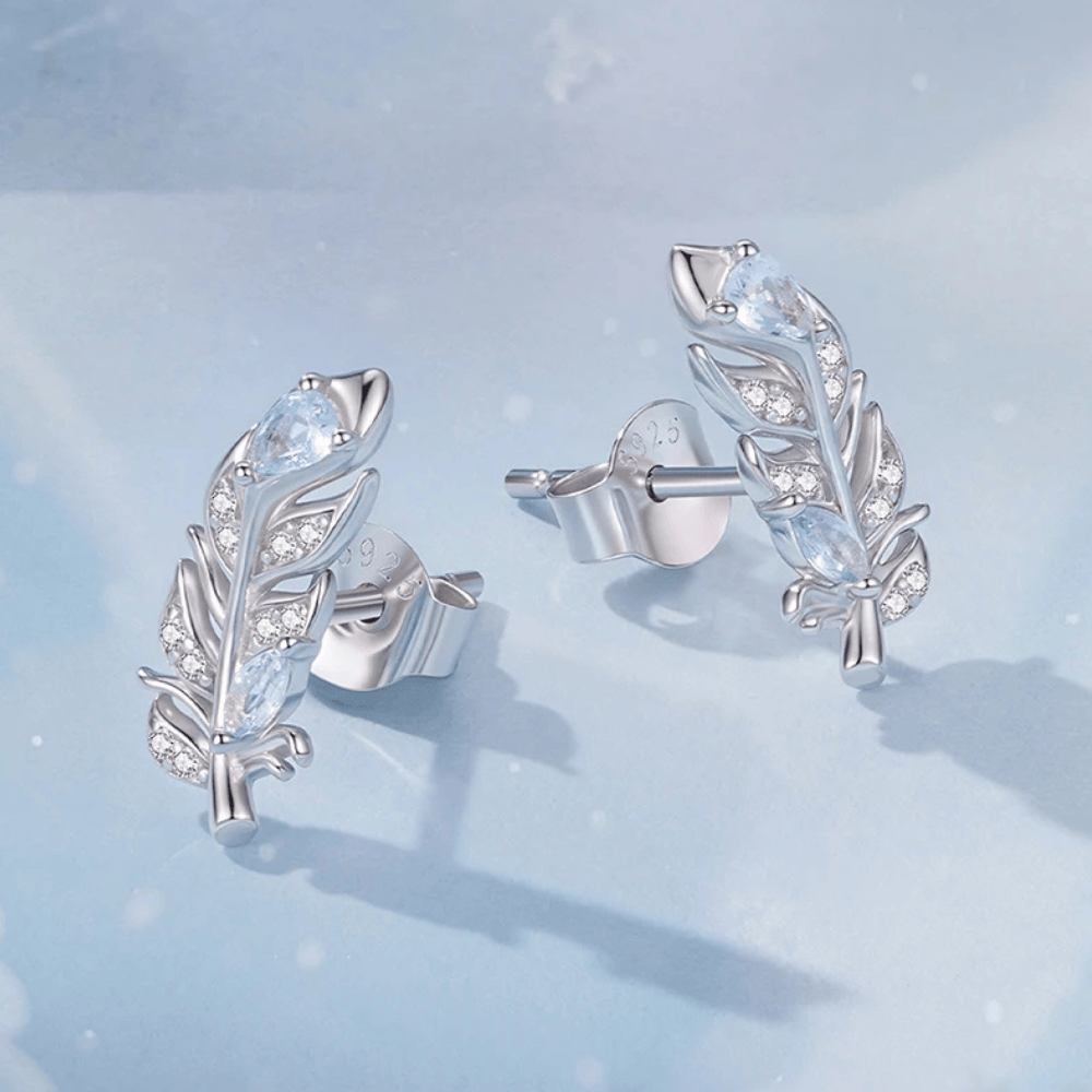 Örhängen Vingar Silver Silver
