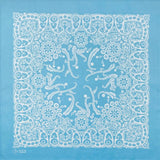 Paisley Ljusblå Bandana Ljusblå