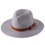 Panama cowboyhatt i strå Grå 1 / 59cm