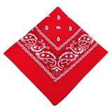 Röd bandana Röd