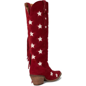Röda cowboy boots