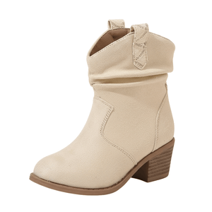 Slouchiga Cowgirl Boots Beige / 29