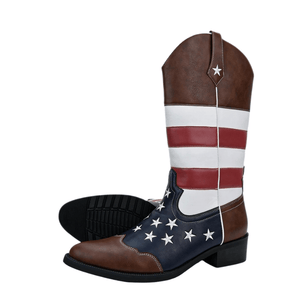 Spetsiga boots herr cowboy