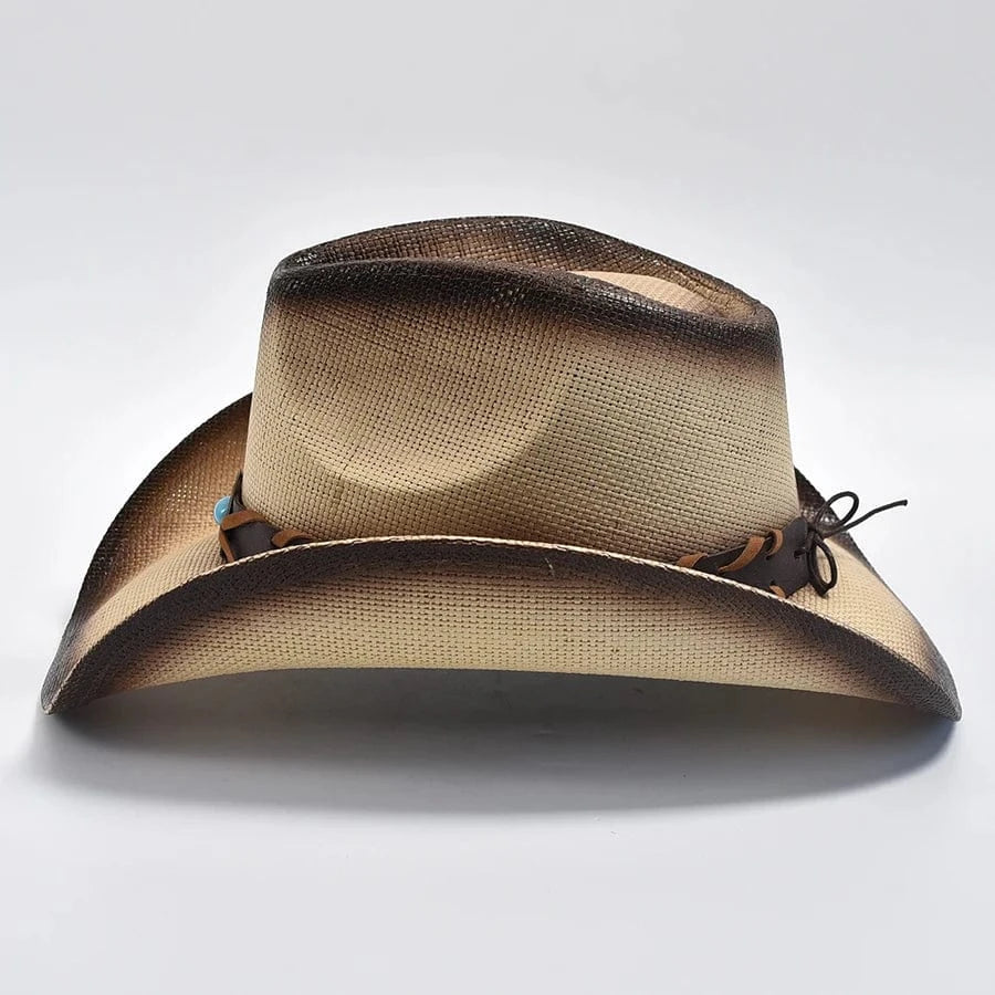 Strå westernhatt