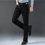 Svarta jeans herr straight Svart / 28