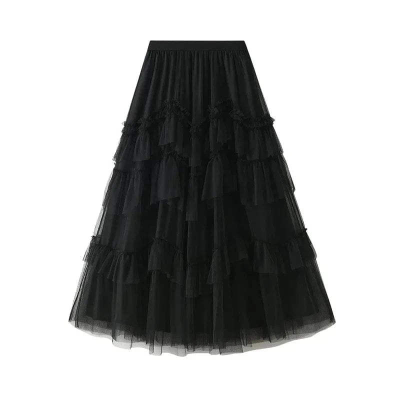 Tutu kjol dam Svart / One Size