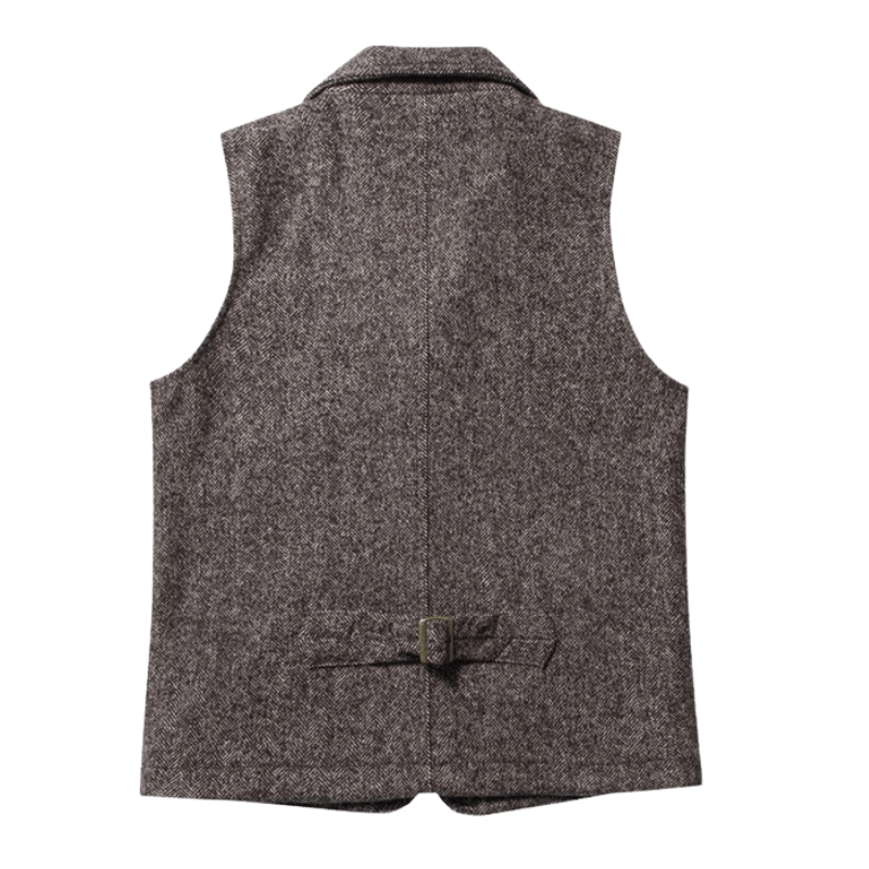 Tweed väst herr