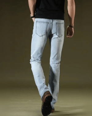 Utsvängda jeans för herr