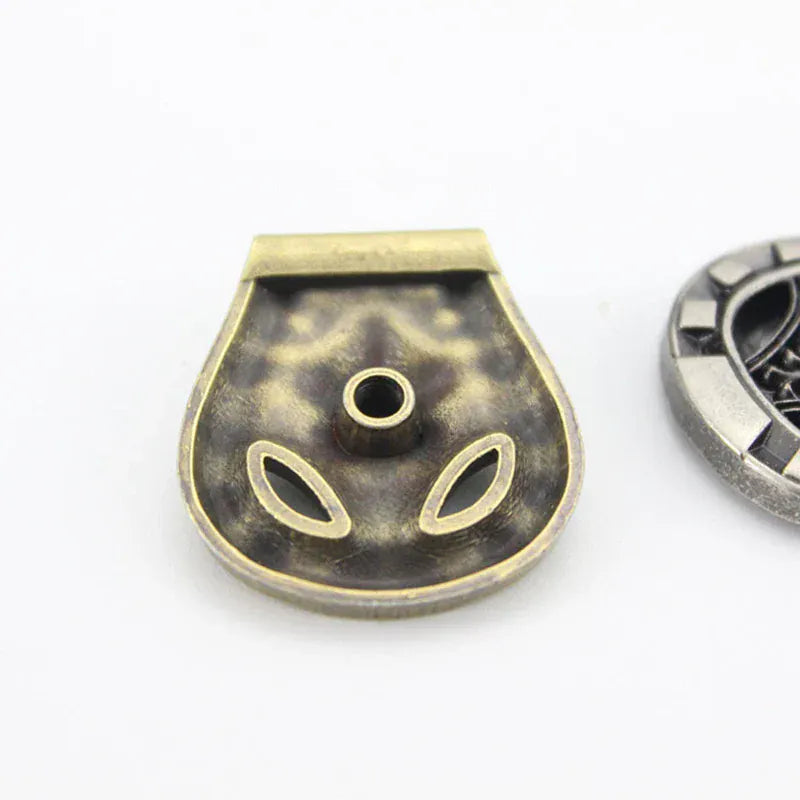 Vintage concho med stjärnmotiv