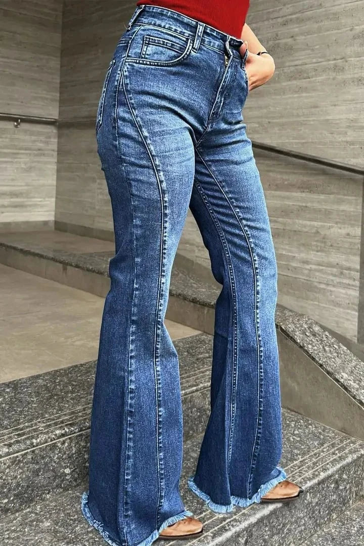 Western bootcut jeans