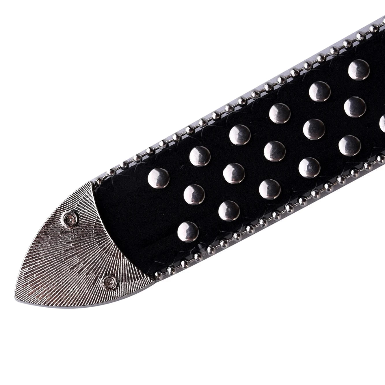 Westernbälte med dödskallar och strass